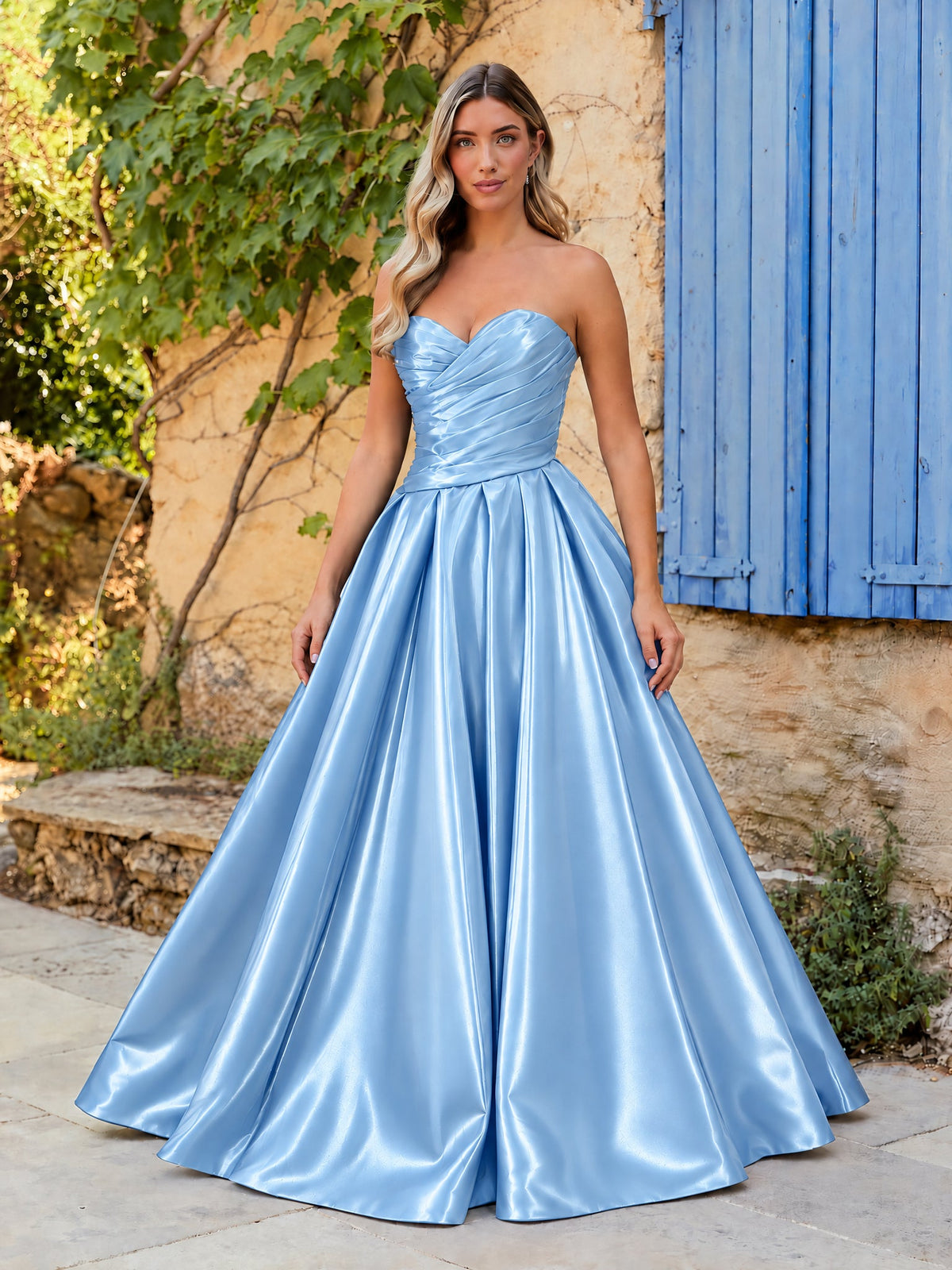 Darla - Light blue - Dress 2 Party