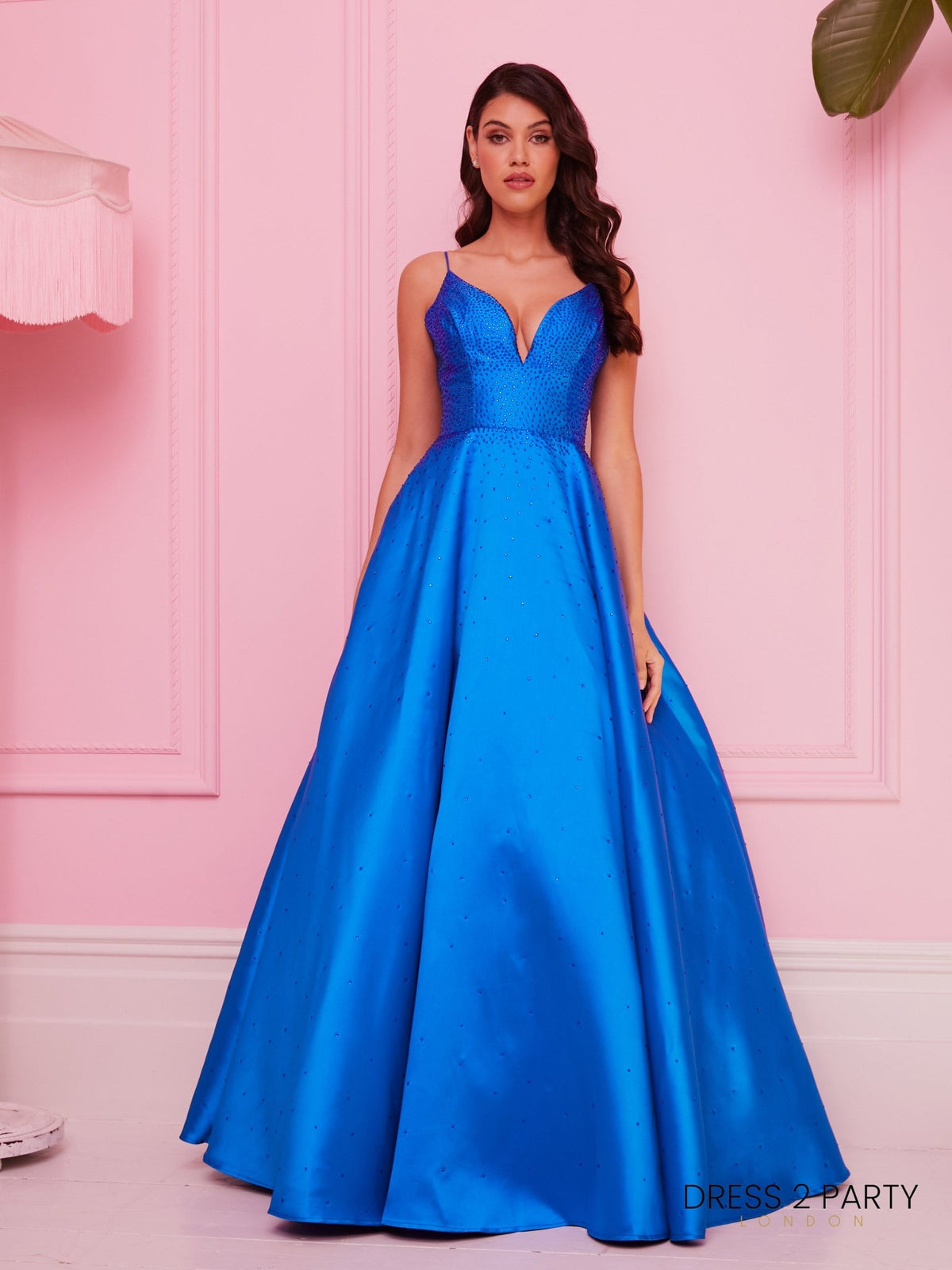 Maddie – Royal Stud Mikado Showstopper-Kleid