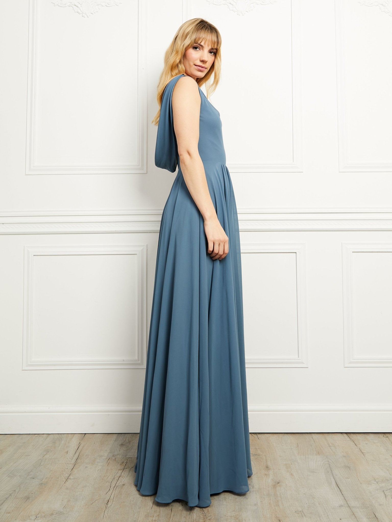 Cressida - Steel Blue - Dress 2 Party