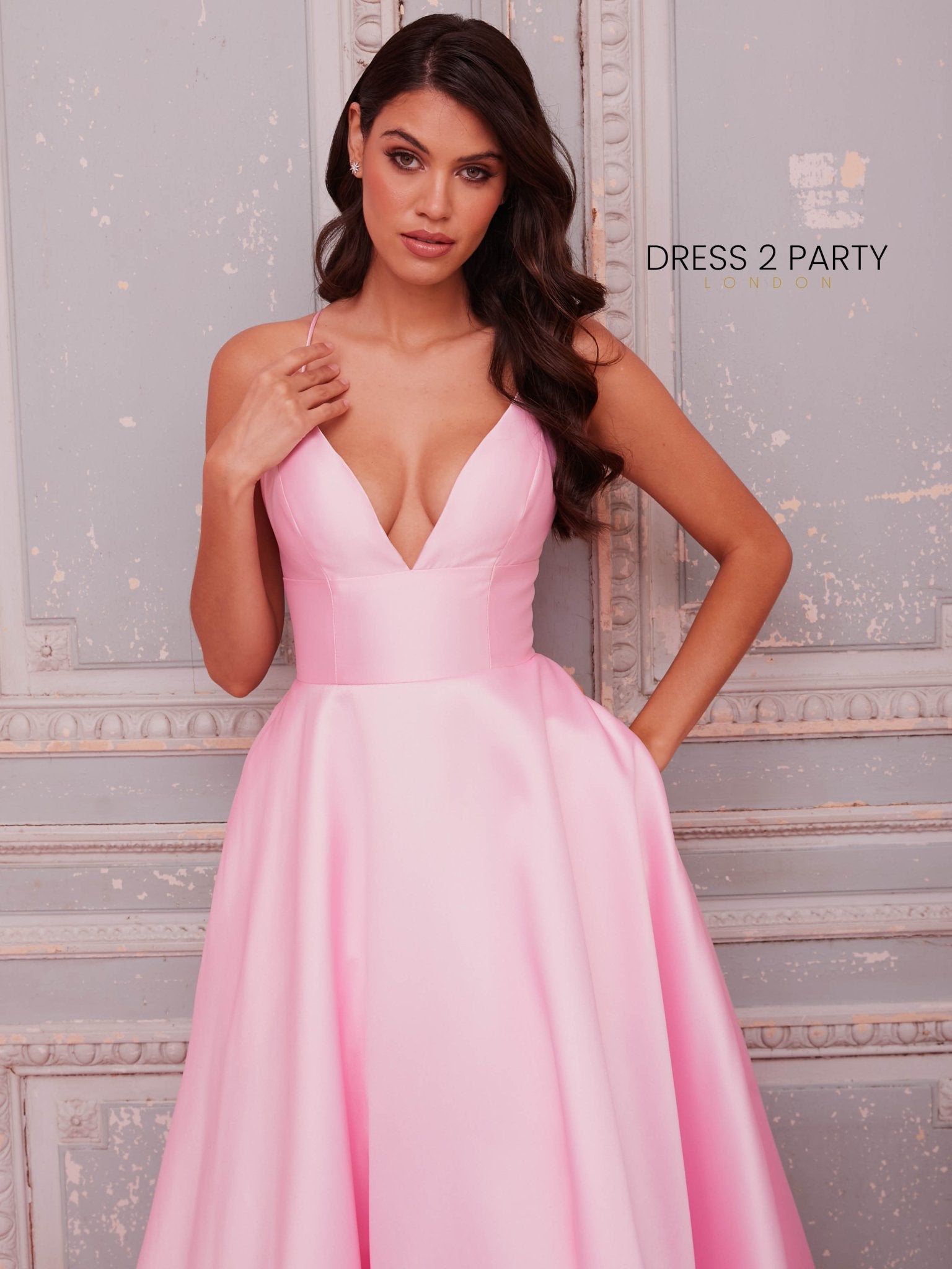 Fiona - Light Pink Prom Dress