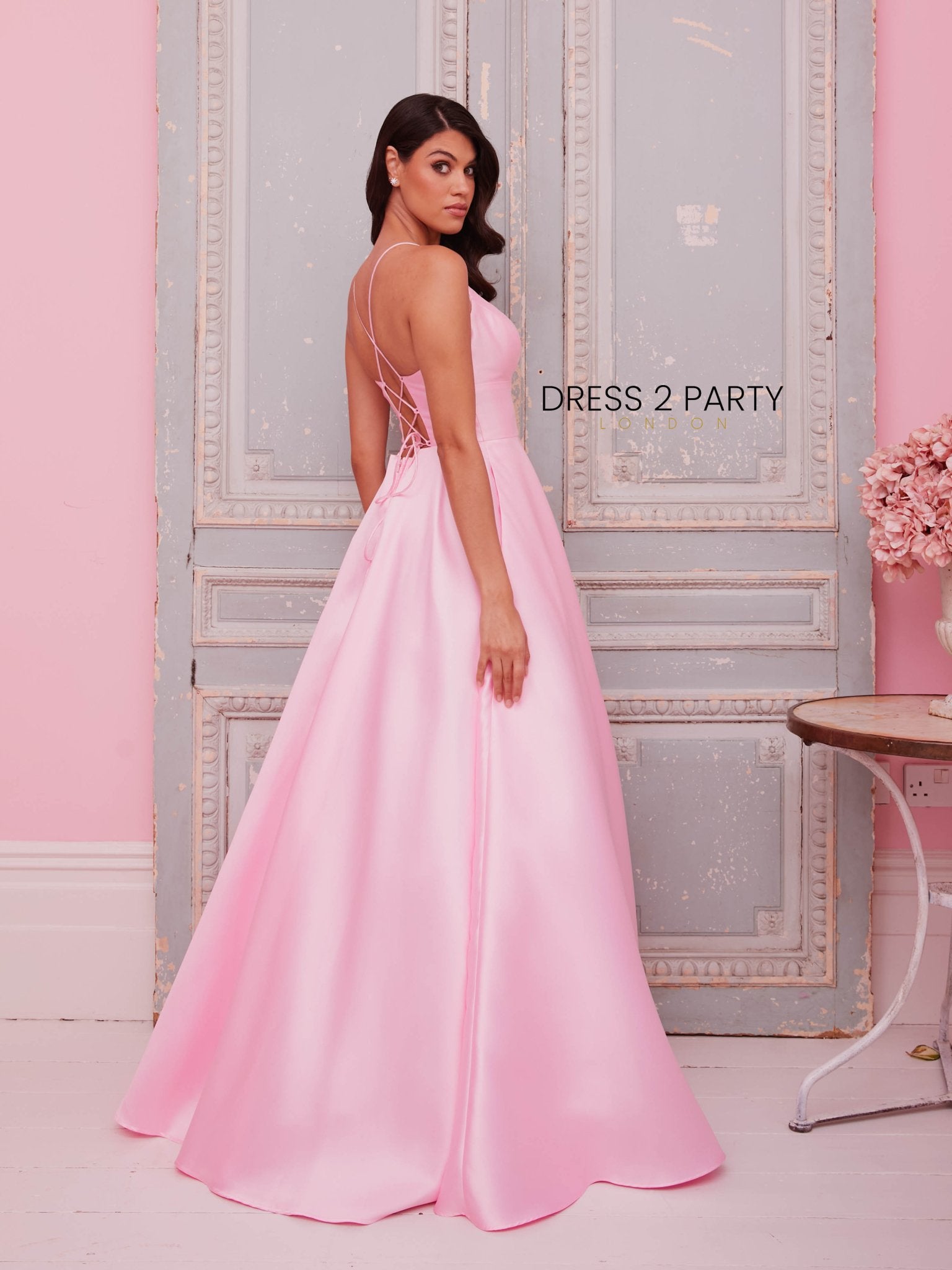 Fiona - Light Pink Prom Dress