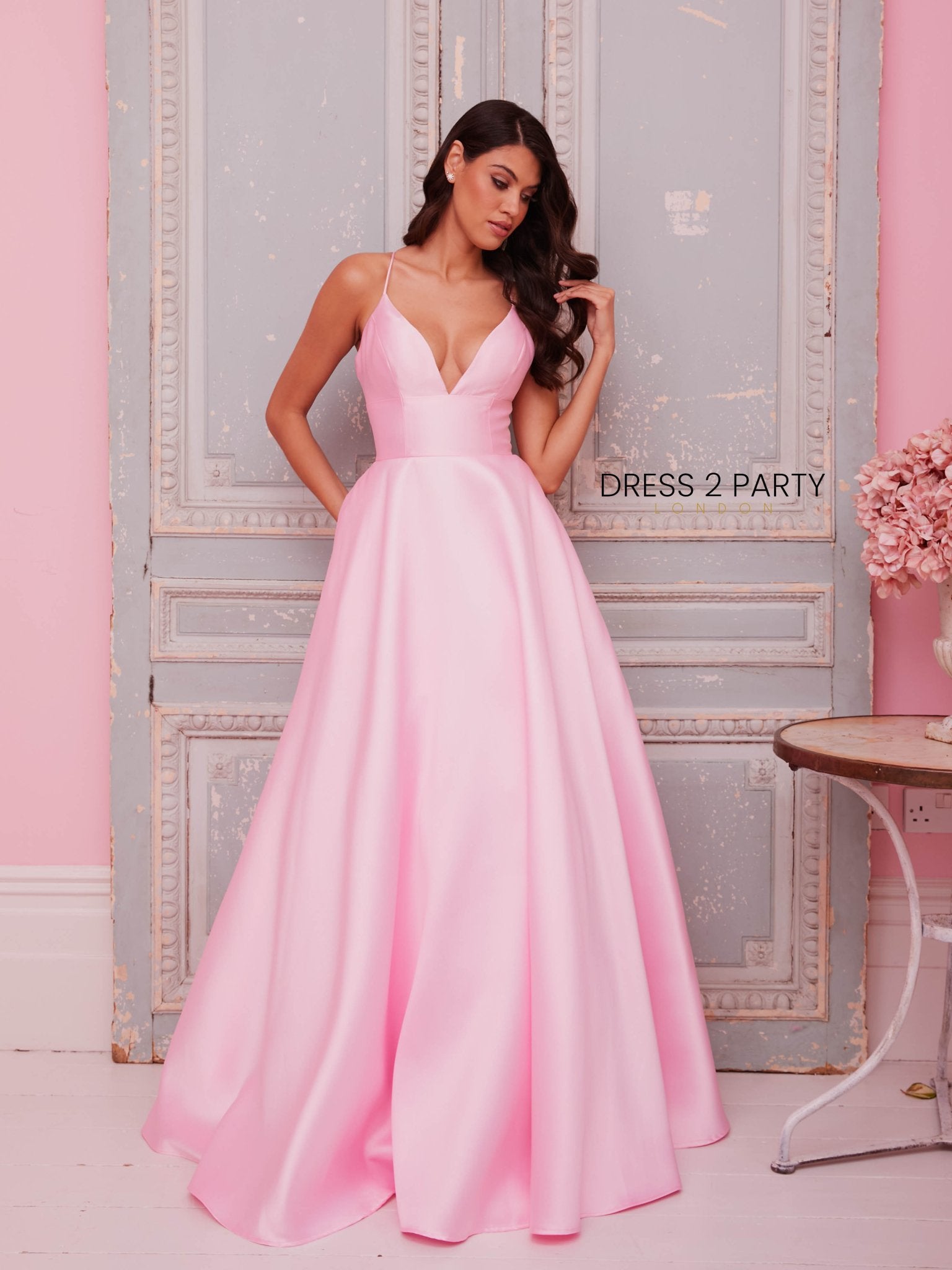 Fiona - Light Pink Prom Dress