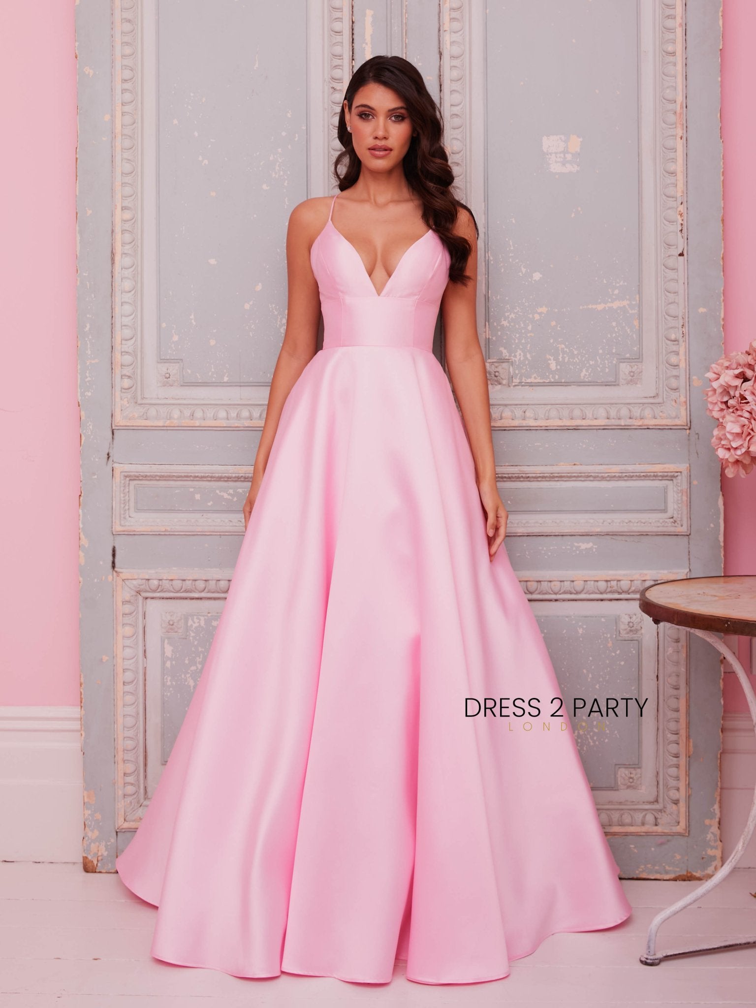 Fiona - Light Pink Prom Dress