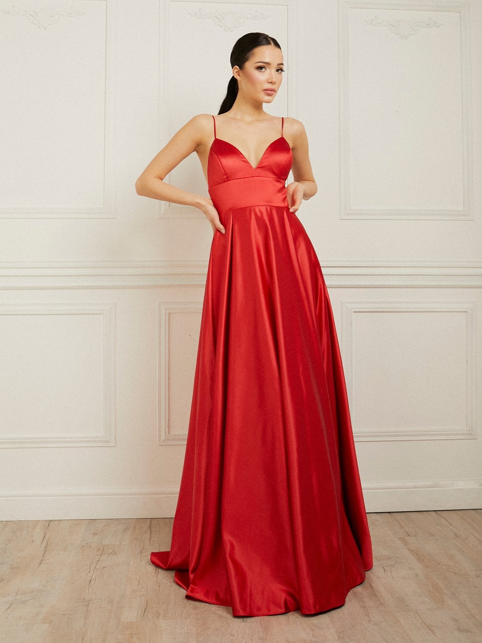 Iris - Red - Dress 2 Party