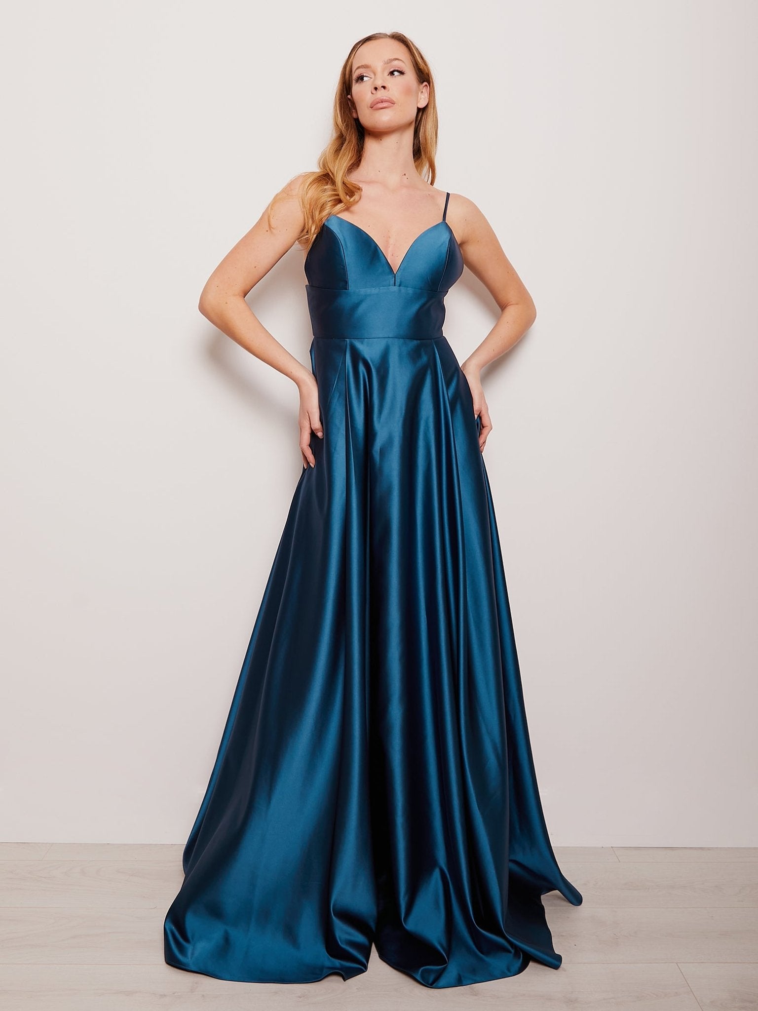 Iris - Teal - Dress 2 Party