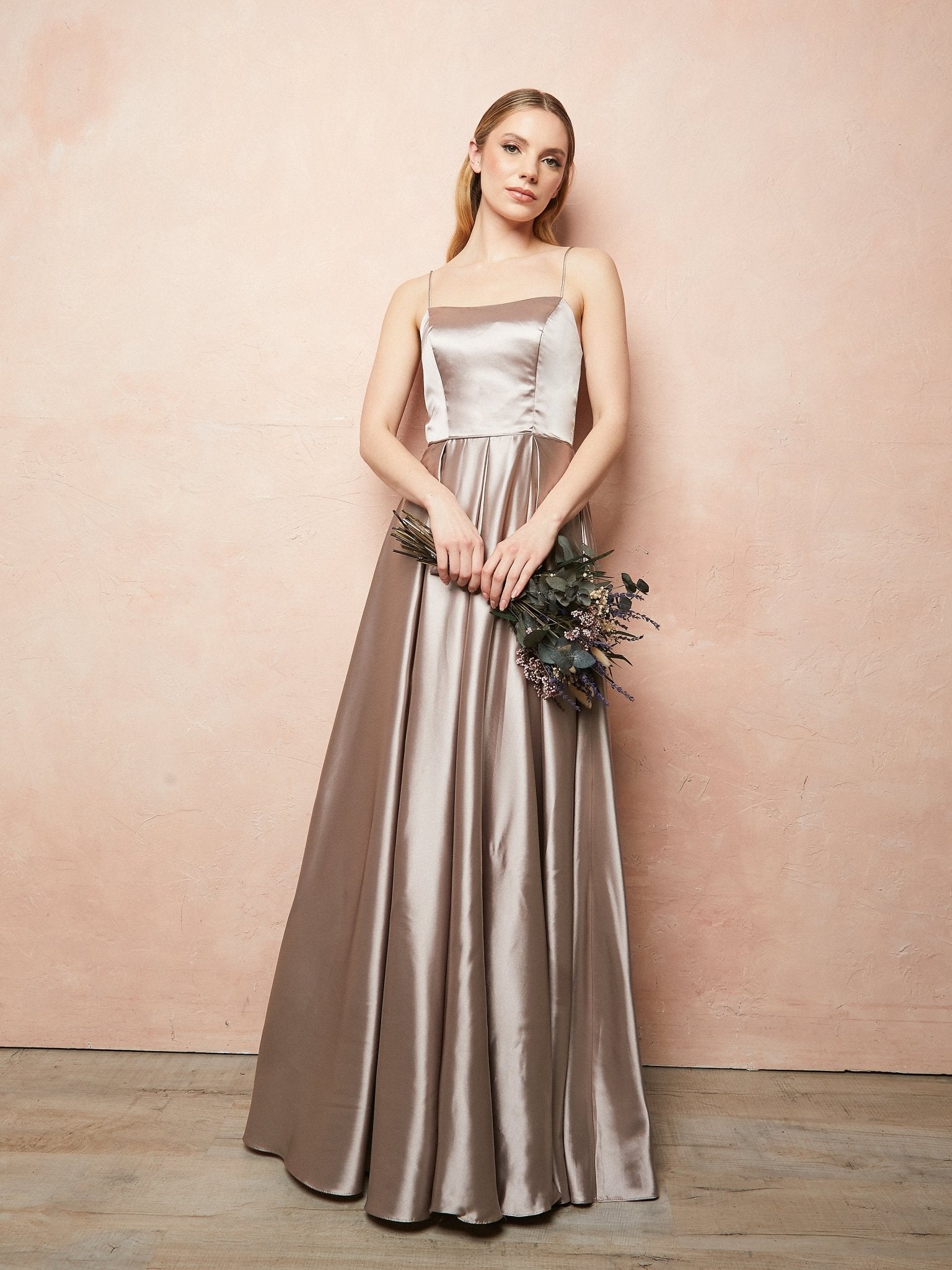 Kitty Satin - Mink - Dress 2 Party