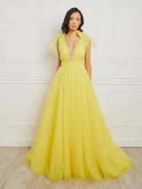 Melania - Yellow - Dress 2 Party