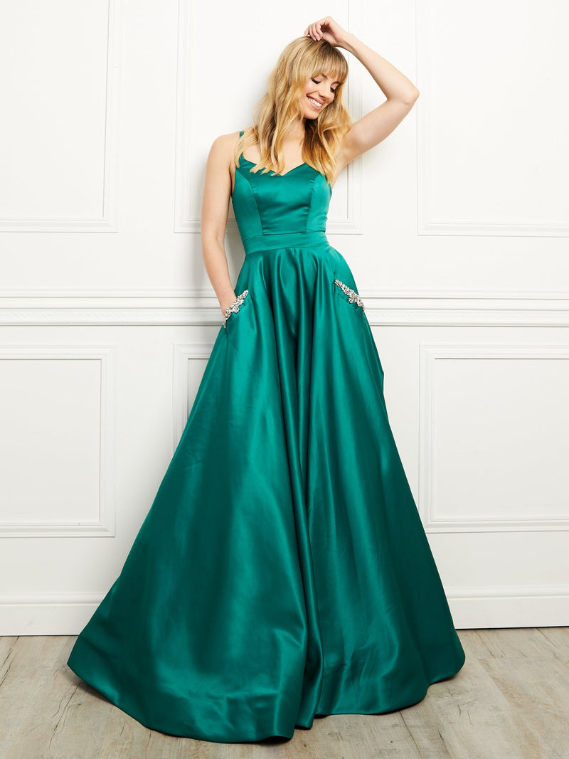 Natasha - Emerald - Dress 2 Party