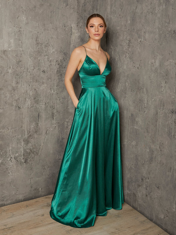 Olivia - Emerald - Dress 2 Party