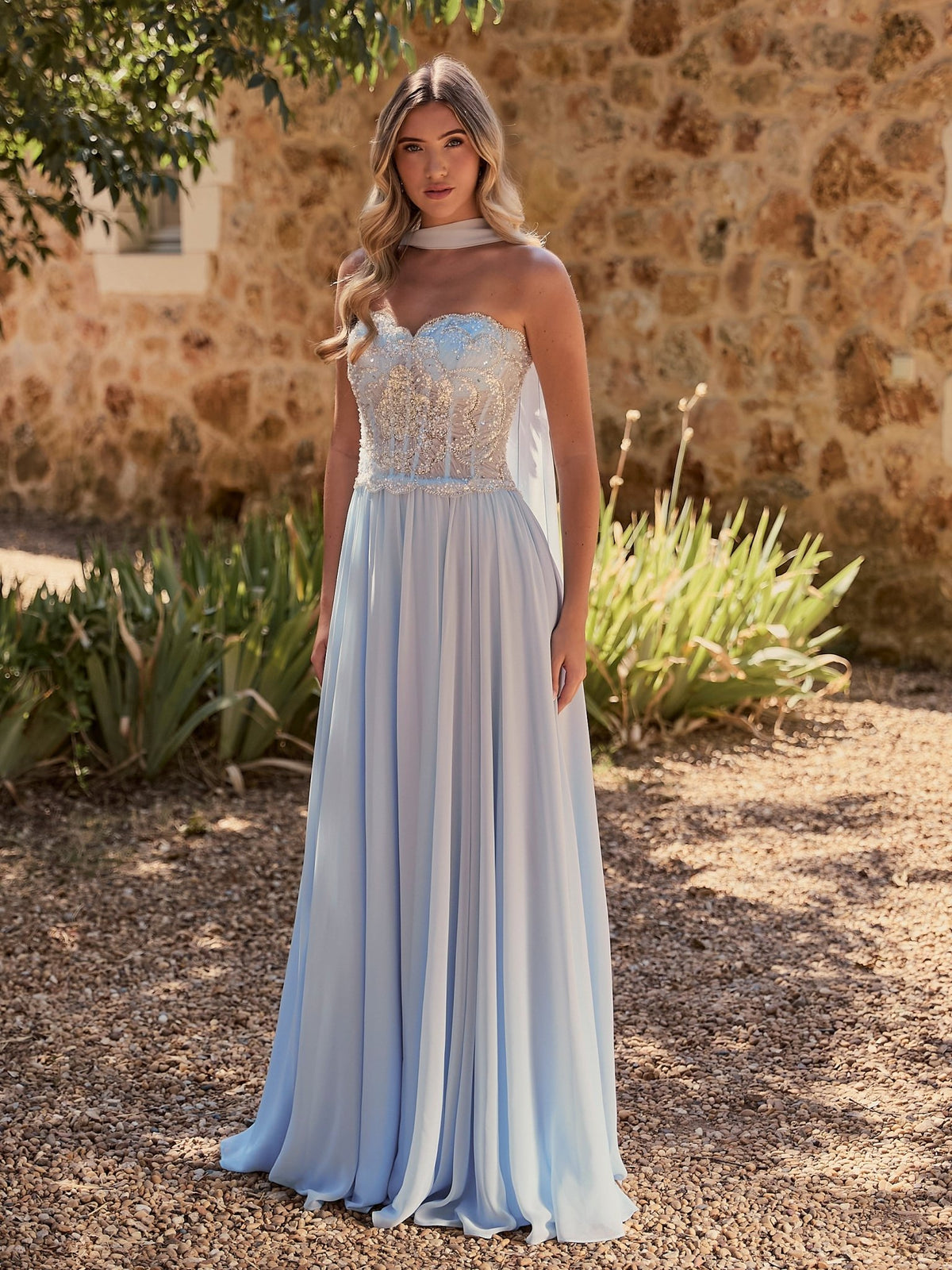 PALOMA - LIGHT BLUE - Dress 2 Party