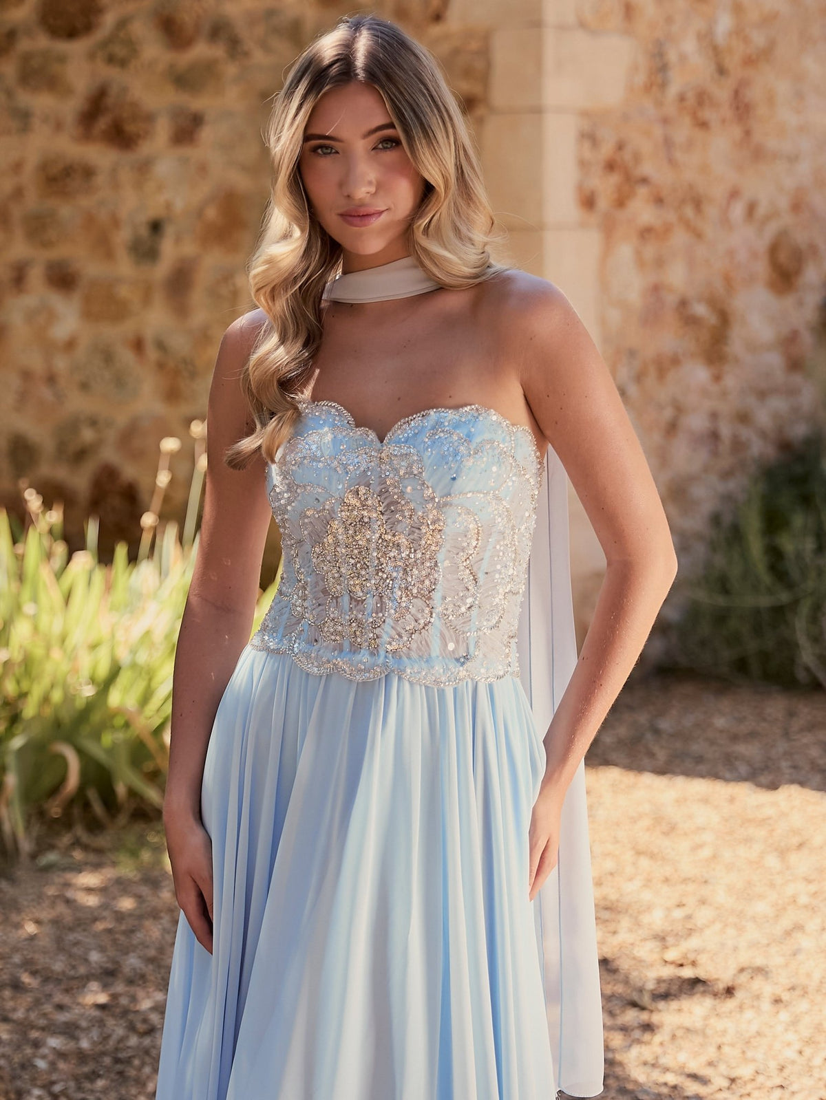 PALOMA - LIGHT BLUE - Dress 2 Party
