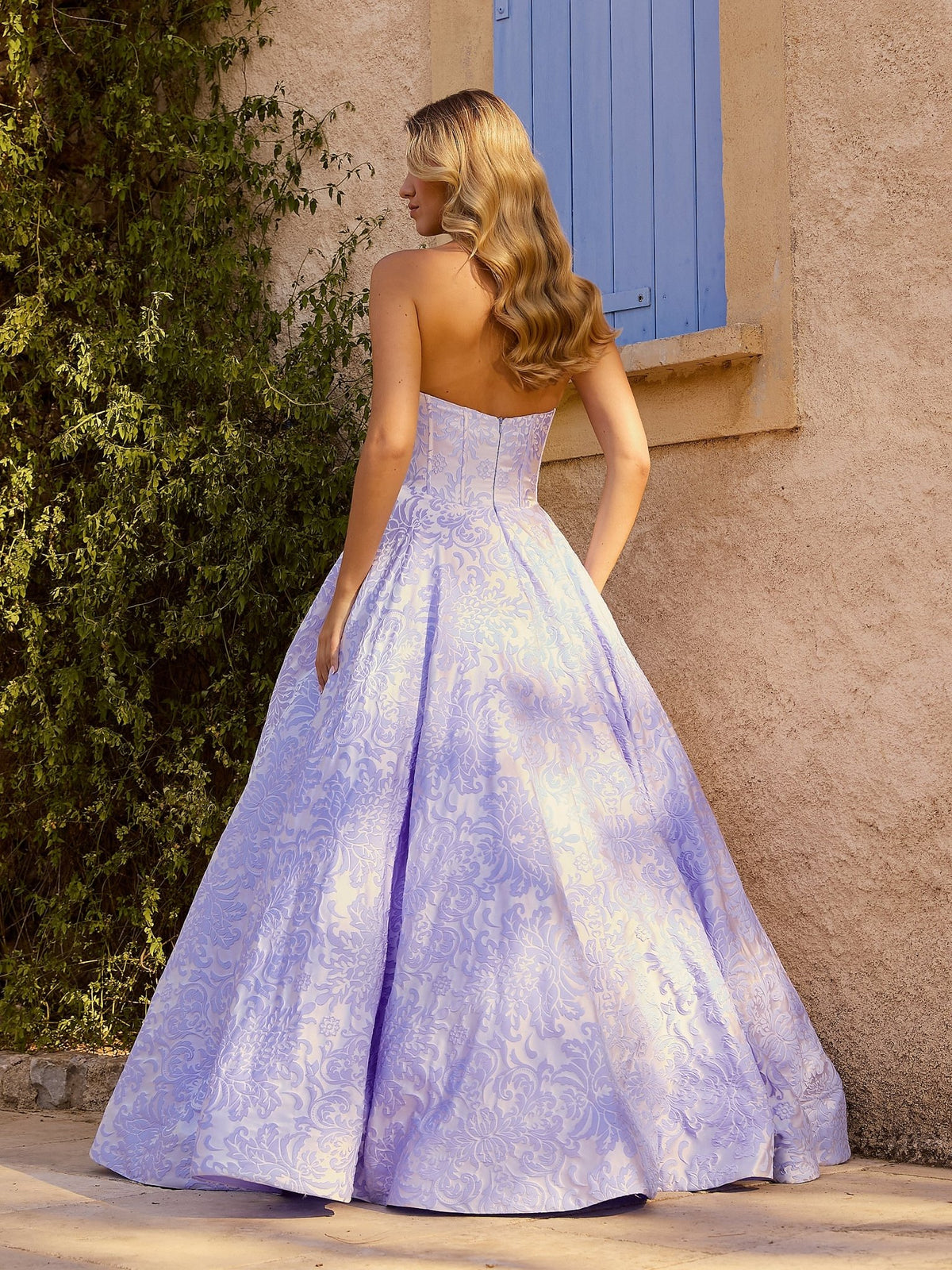 Penelope - Periwinkle Ball Gown