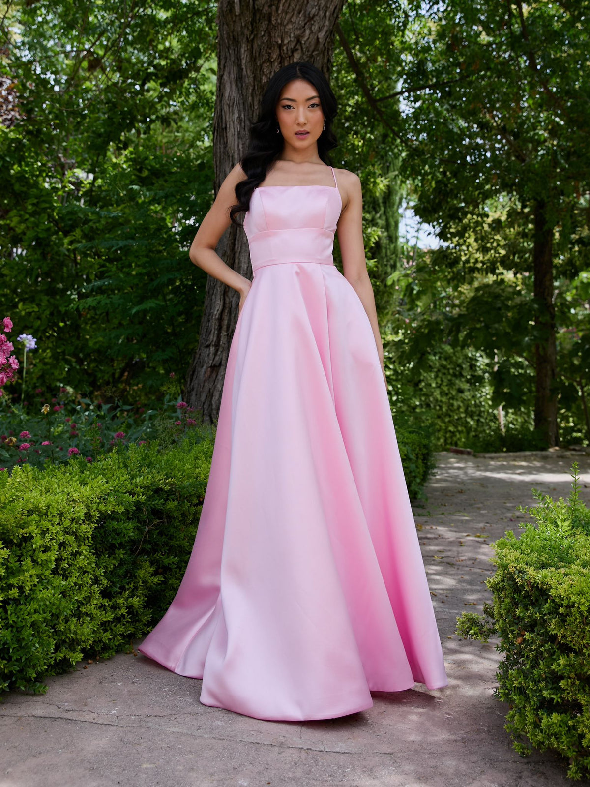 Rebecca - Light Pink A line Prom Dress