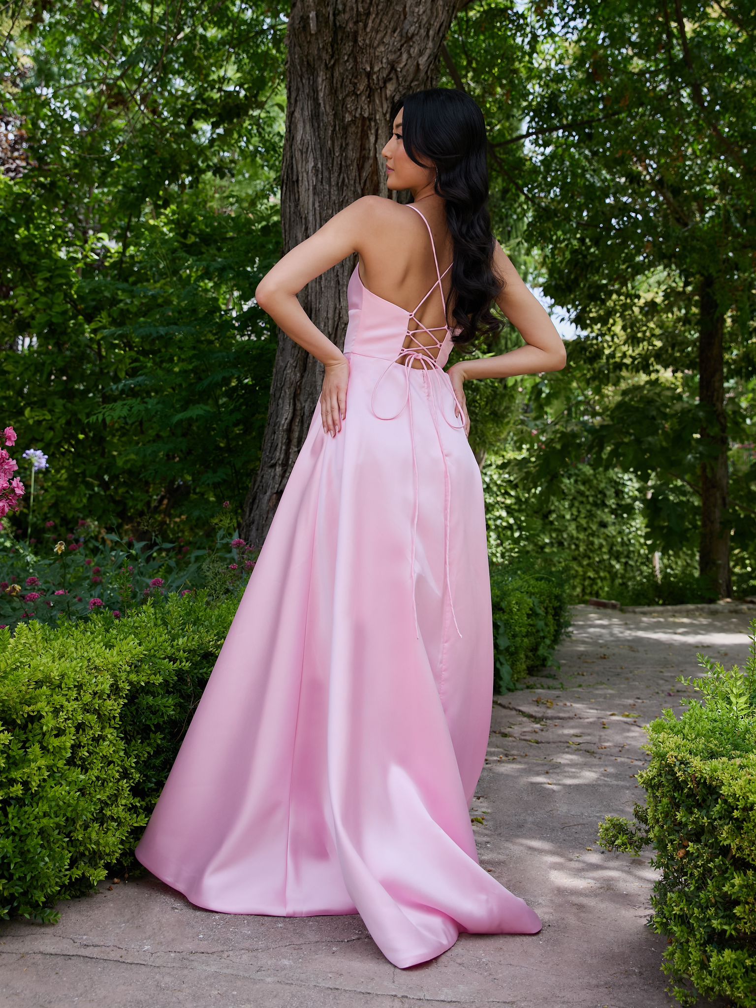 Rebecca - Light Pink A line Prom Dress