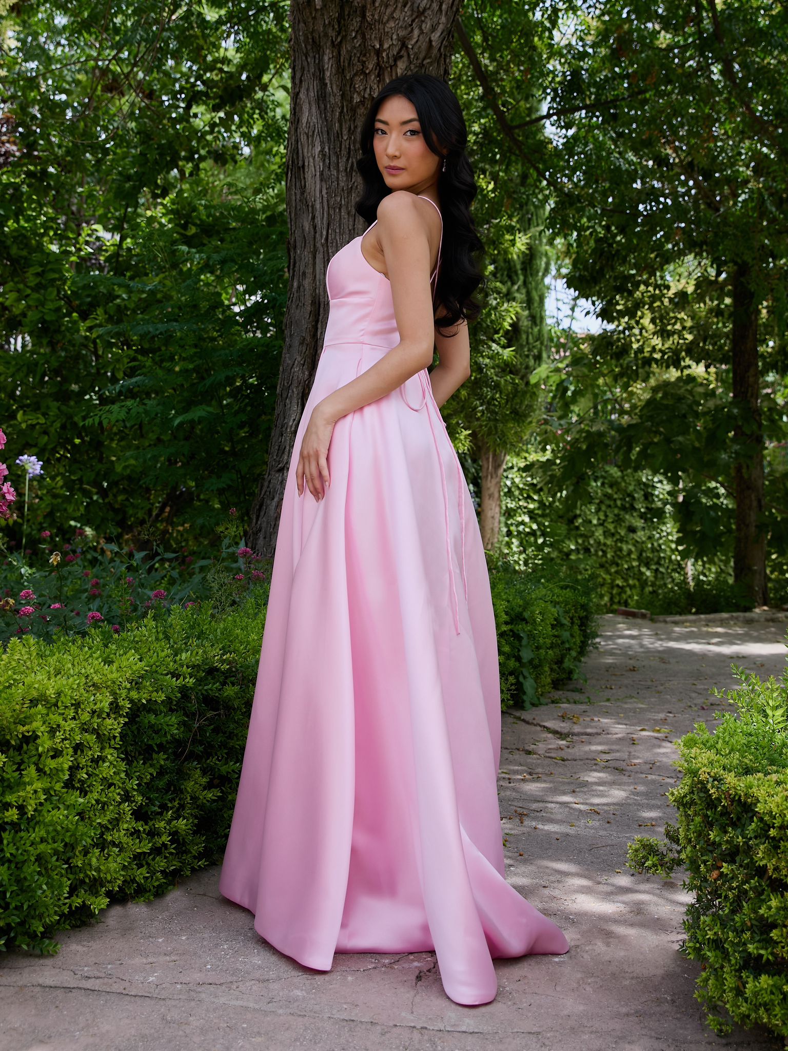 Rebecca - Light Pink A line Prom Dress