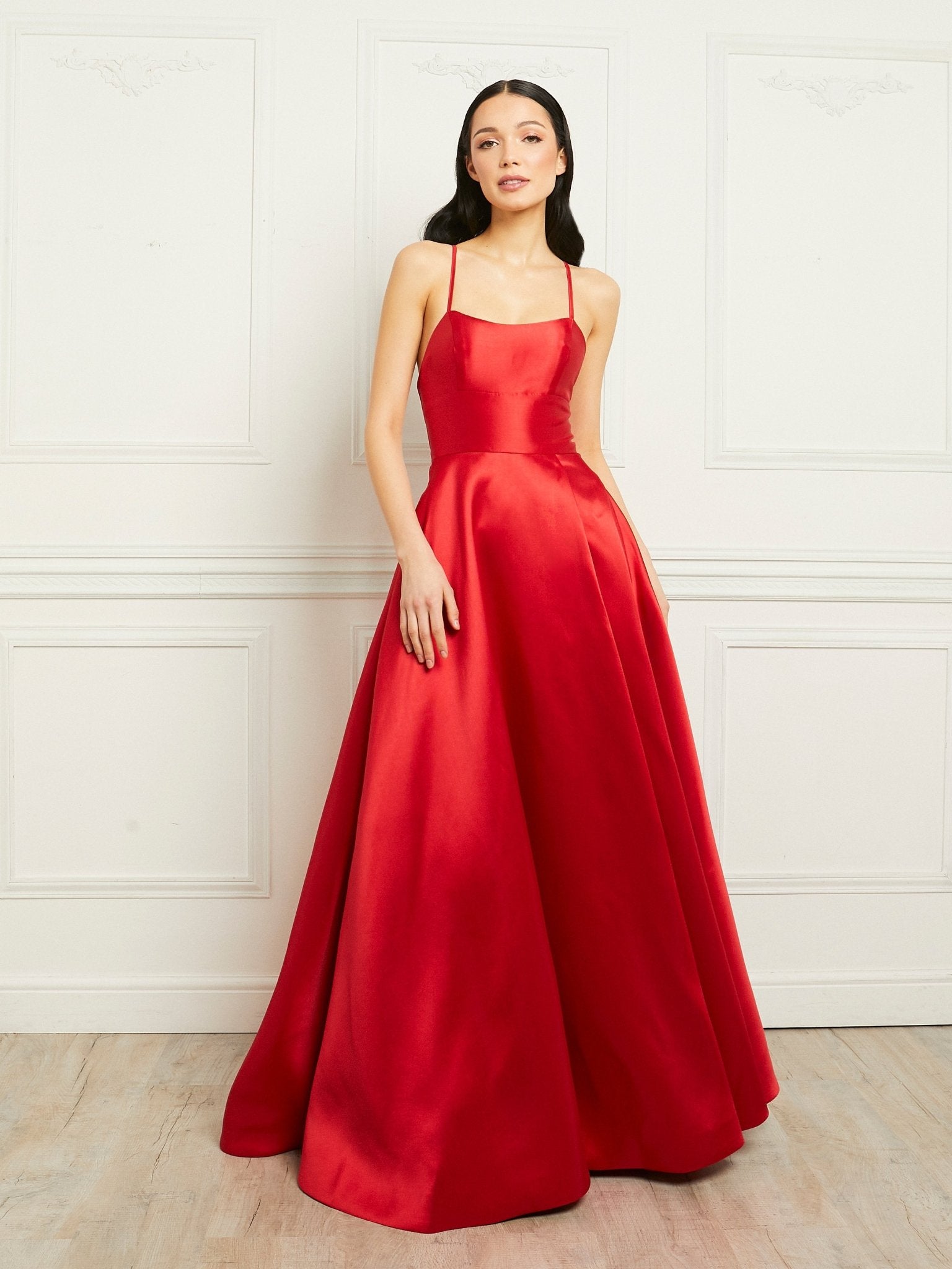 rebecca red dress Rebecca flower girl dress