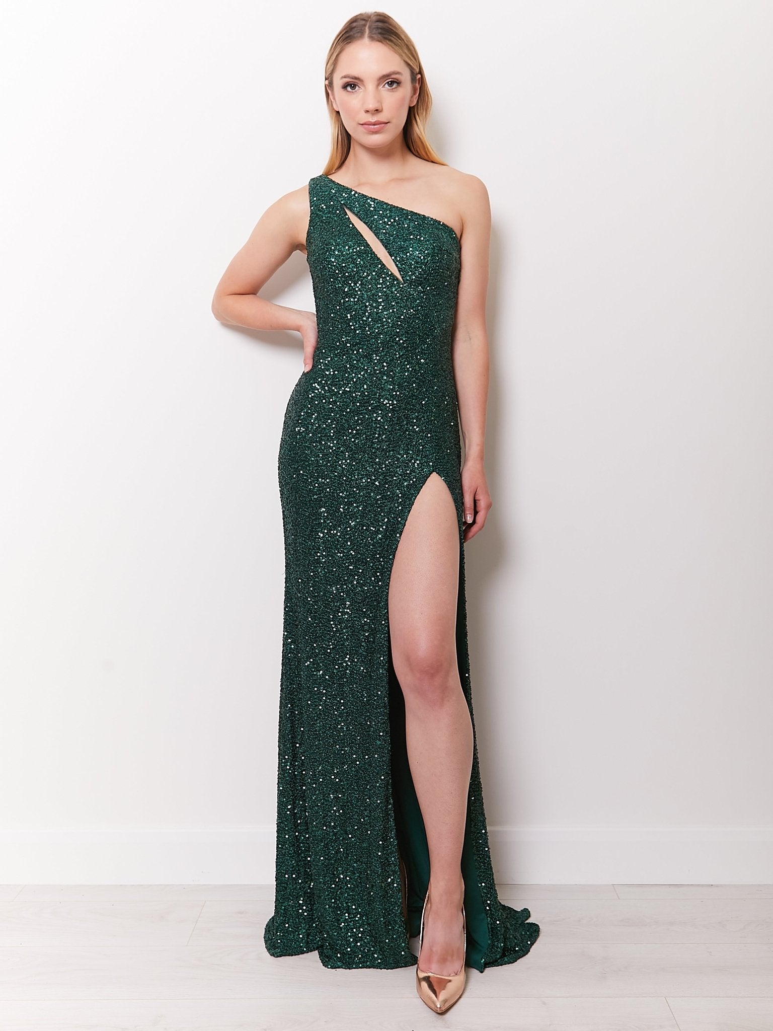 Sabrina - Emerald - Dress 2 Party