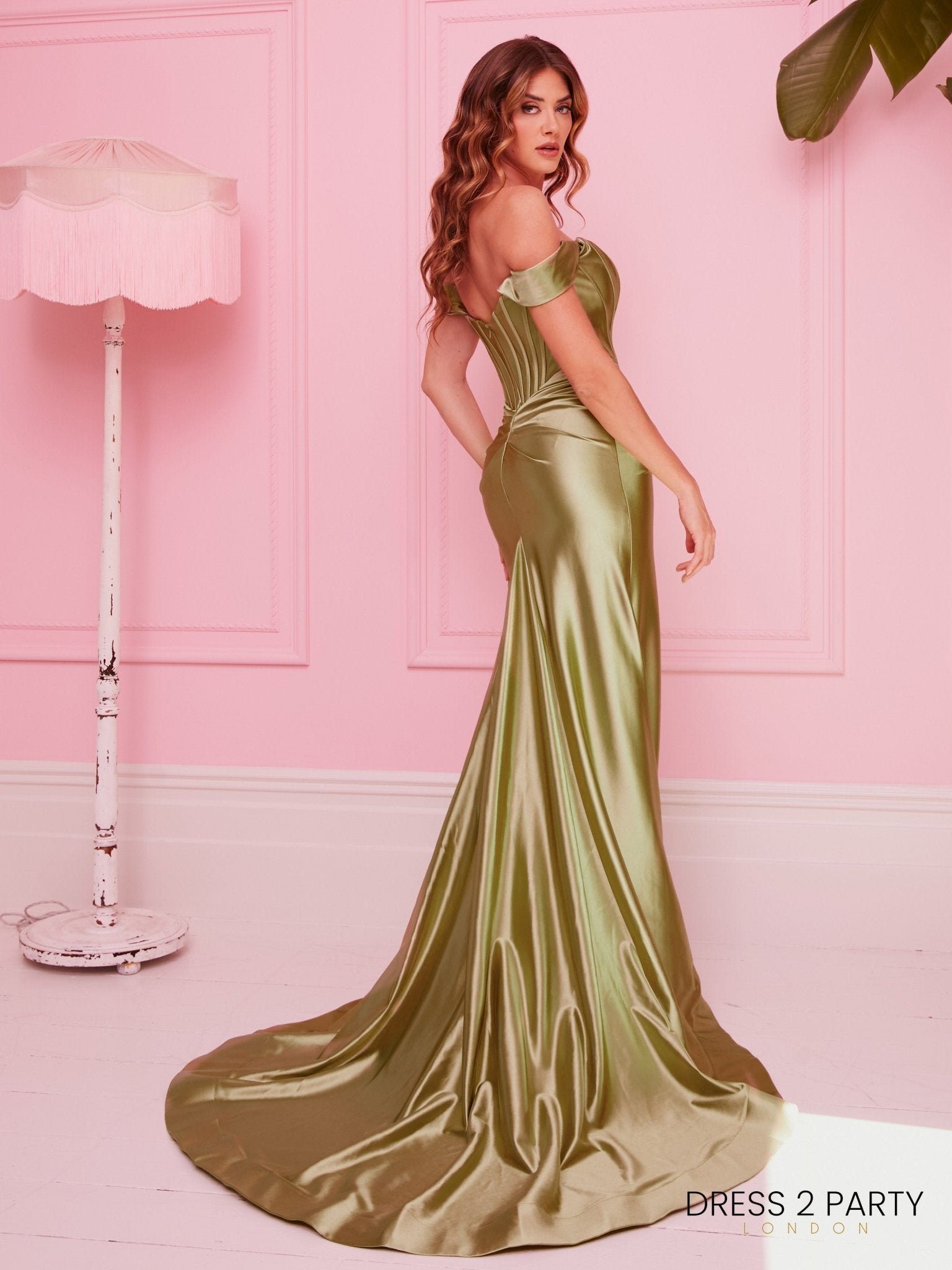 Tammie - Sage - Dress 2 Party